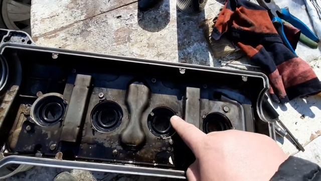 Замена прокладки клапаны крыши 7A FE смотреть онлайн