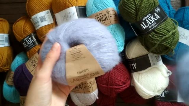 Обзор пряжи Drops и спиц от Knit PRO=)Планы,МК,болтаем=) смотреть онлайн