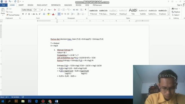 Kdwdm Decisiontree, Langkah Manual Dan Menggunakan Python Jupyter Notebook 1 смотреть онлайн