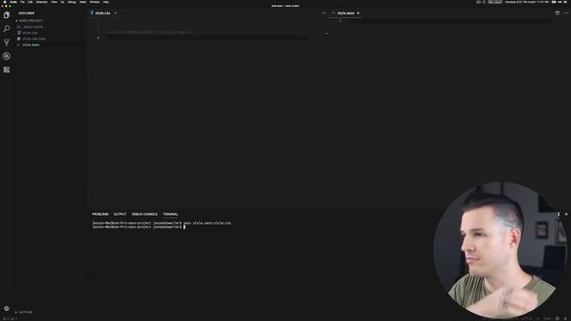 Installing, Setup and Nesting | Starting with Sass смотреть онлайн
