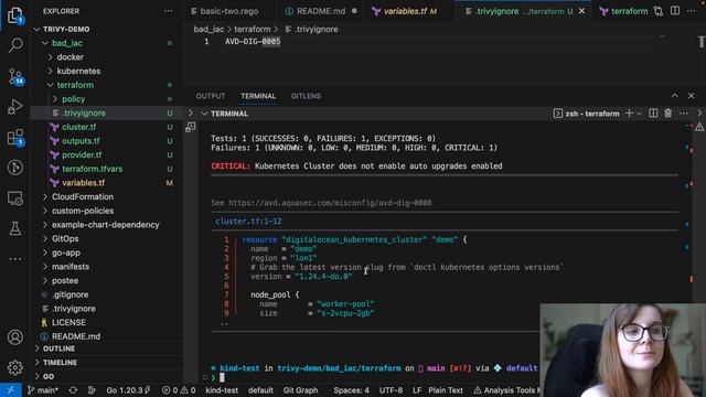 Trivy Terraform Plan Misconfiguration Scanning -- tfplan.json смотреть онлайн