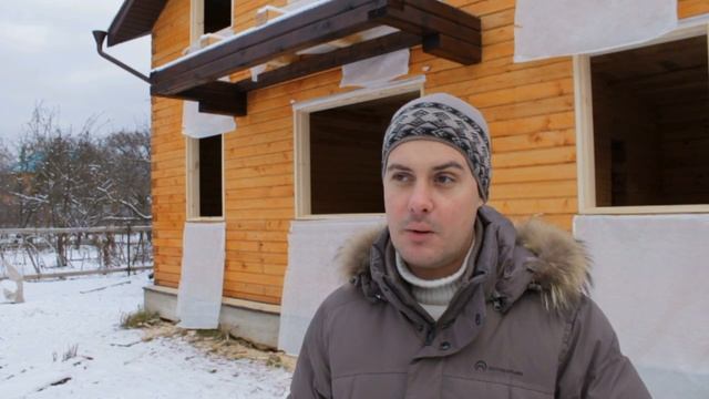 Окосячка в доме из профилированного бруса - Отзыв смотреть онлайн