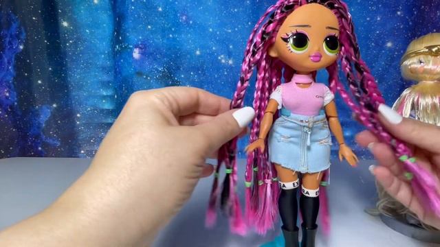 LOL Surprise OMG Dolls Fly Gurl & City Babe Hair Makeover ! смотреть онлайн