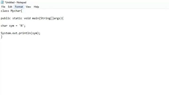 How to Write Programs in Java using the char data type through Command Prompt смотреть онлайн