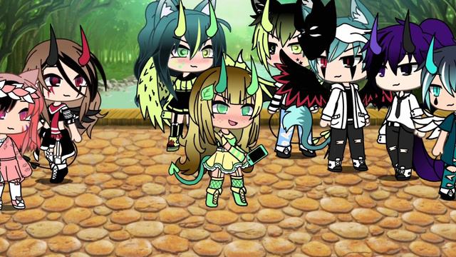 Песенный батл 2 "Девочки против Мальчиков❤️" (Gacha life) смотреть онлайн