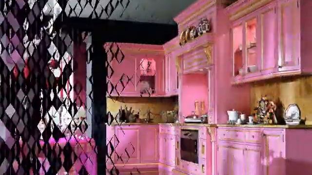 Интерьер в лилово-розовом цвете смотреть онлайн