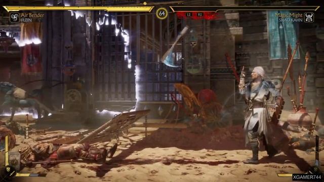 Mortal Kombat 11 - Fujin Vs. Shao Kahn (VERY HARD) смотреть онлайн