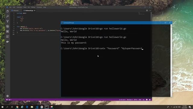 OS Environment Variables in Golang смотреть онлайн