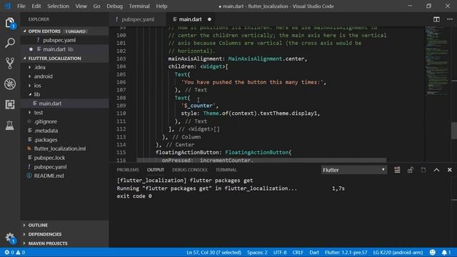 Flutter - Localization смотреть онлайн