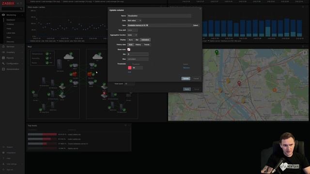 Zabbix Dashboard - Top Hosts Widget смотреть онлайн