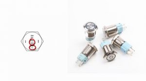 Как подключить кнопку с фиксацией с подсветкой 220 V