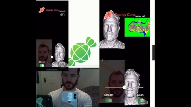 iPhone X and iPhone XS create 3D scan in real-time on-device смотреть онлайн