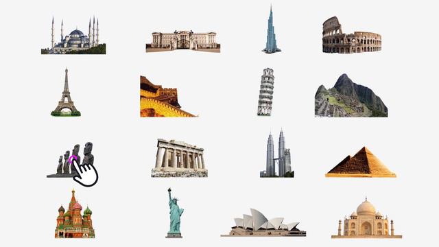 World Landmarks In English Language | Learn Famous World Landmarks | Most Popular World Landmarks
