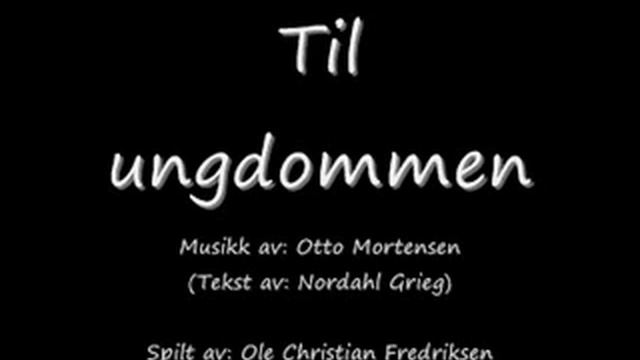 Piano: Til Ungdommen av Nordahl Grieg смотреть онлайн