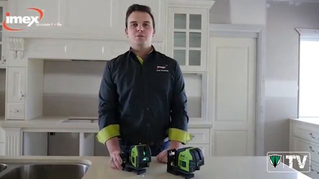 Imex LX22G Cross Line & Plumb Green Beam Laser Level смотреть онлайн