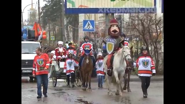 Колонна «Ермака» в первомайской демонстрации смотреть онлайн