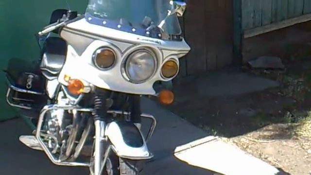 Kawasaki KZ1000P Police1000 полицейский мотоцикл