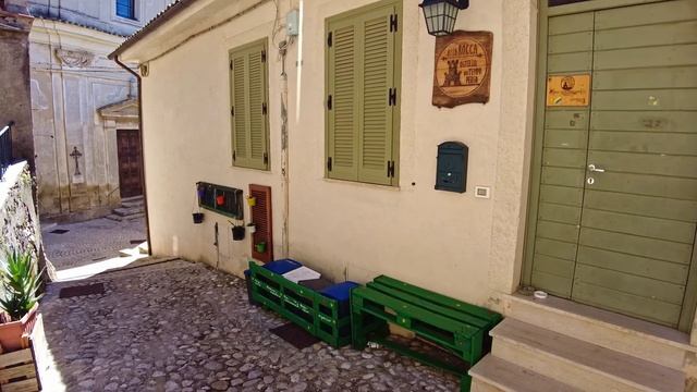 Roccantica (Lazio), Italy【Walking Tour】History In Subtitles - 4K