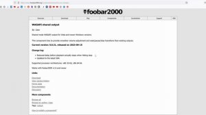 Настройка звука foobar2000 под DSD: wasapi и asio компоненты для аудиофилов