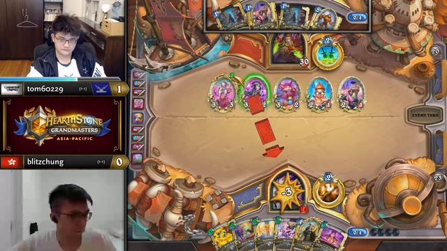 tom60229 vs blitzchung | 2021 Hearthstone Grandmasters Asia-Pacific | Decider | Season 1 | Week 7 смотреть онлайн