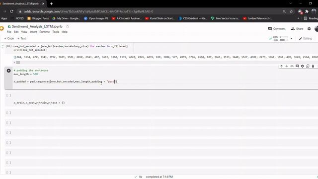 Lecture 11 (Part 2) : Sentiment Analysis using LSTM RNN on Google Colab in Python смотреть онлайн