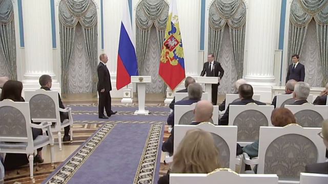 Награждение профессора Хавинсона орденом Дружбы. смотреть онлайн