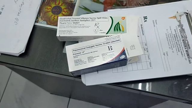 Flu And Pneumococcal Vaccine (Fluarix Tetra SH2021, Prevenar 13)