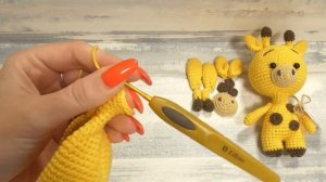 Мастер класс жираф крючком/2 часть/Бесплатное описание/Видеоурок