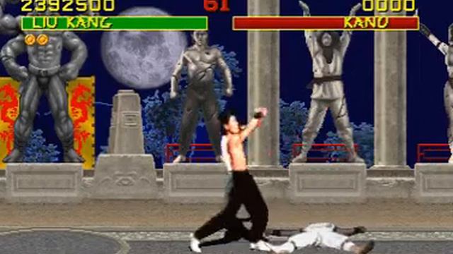 Mortal Kombat (Arcade) Liu Kang missing fatality glitch смотреть онлайн