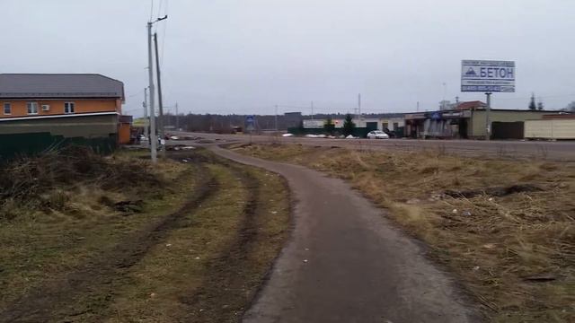 Развилка в деревне Власово. Мишеронь-Рошаль-Шатура. смотреть онлайн
