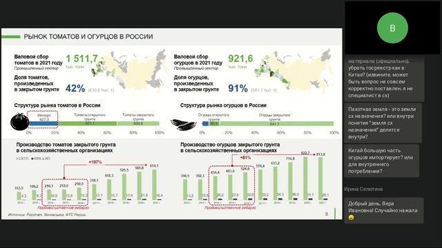 Лекция Современное состояние отрасли овощеводства Биологические особенности овощных культур смотреть онлайн