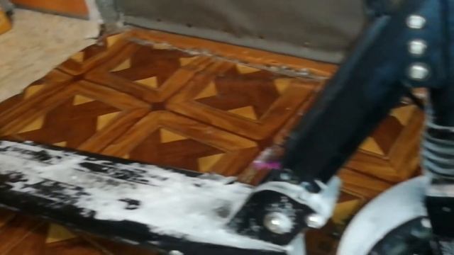 Kugoo S3 Aova зимой, в  минус 40 градусов. Как ведёт себя на морозе.