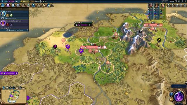 Deity Horsemen Rush vs Rome Part 1 (Civ 6) смотреть онлайн