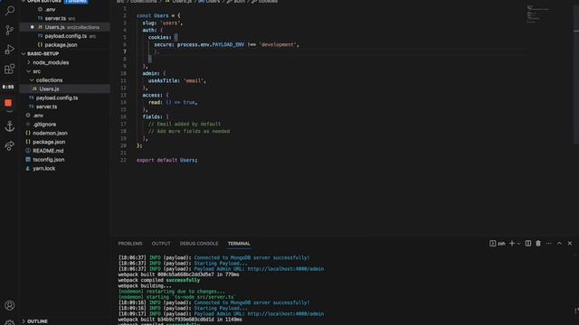 Payload CMS Setup Part 3: Adjusting Environment Variables, payload and Webpack config #payloadcms смотреть онлайн