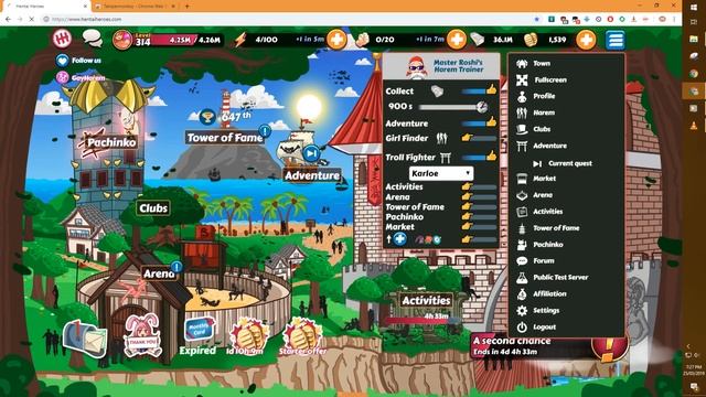 Master Roshi's Harem Heroes Hentai Heroes Trainer смотреть онлайн