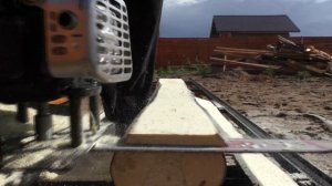 Пилорама шинная бензиновая