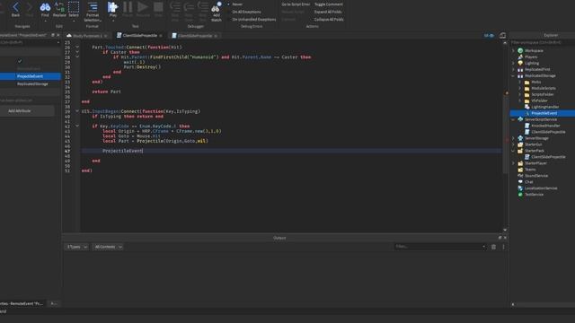Roblox Studio | How To Make A Client Side Projectile смотреть онлайн