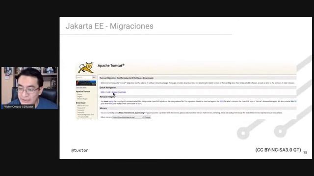 | CONFERENCIA: JakartaEE y MicroProfile: En busqueda del Java Cloud Native. | смотреть онлайн
