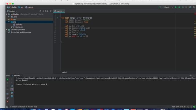 Создаем первое приложение на Kotlin смотреть онлайн