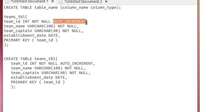 MySQL Tutorial from Terminal 7/27: Creating / Deleting Tables смотреть онлайн