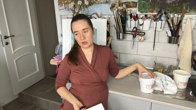 Как загрунтовать картон для масляной живописи. смотреть онлайн