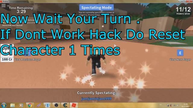 [Working] How To Through Wall - Roblox Hide And Seek смотреть онлайн