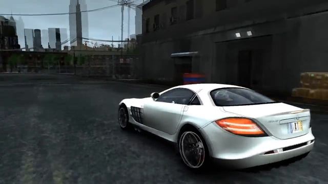 New York Day & Night Driver GTA IV PC Mercedes Benz Mclaren SLR 722 смотреть онлайн
