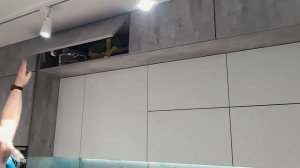 Кухня для Екатерины и Артема. (Фасады Eterno Selena+Zefir, столешница пластик Дуб Вотан, ф-ра Blum.