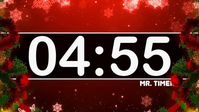 10 Minute Timer with Christmas Music! Countdown Timer for Kids! смотреть онлайн