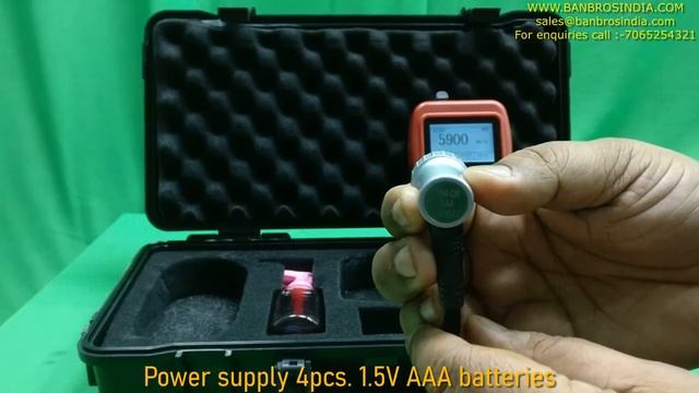 Ultrasonic Thickness Gauge TM-210 PLUS By Banbros Engineering Pvt Ltd. смотреть онлайн
