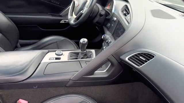 2014 Chevrolet Corvette Z51 3LT Manual Coupe Black смотреть онлайн