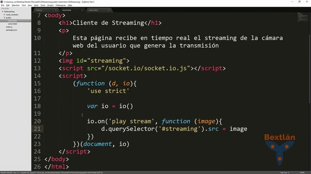 Curso Node.js: 65. Streaming con Socket.IO (3/3) - #jonmircha смотреть онлайн