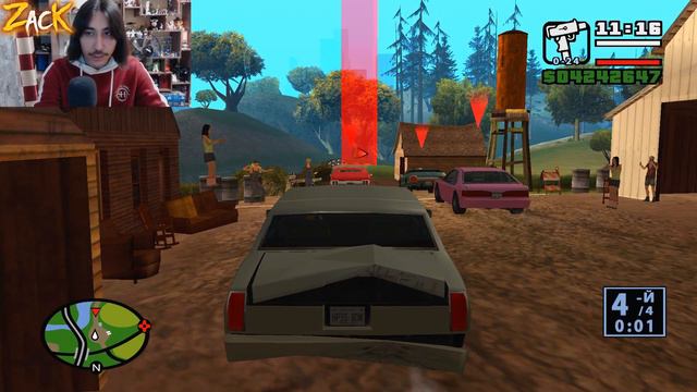 Откуда приходит Цезарь и ВуЗиМу в сцене перед гонкой в GTA: San Andreas ?! смотреть онлайн