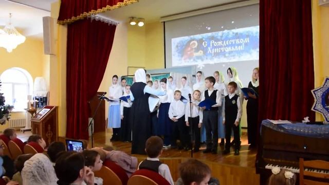 Рождественский праздник в воскресной школе (г. Сергиев Посад 8 января 2019 г.) смотреть онлайн